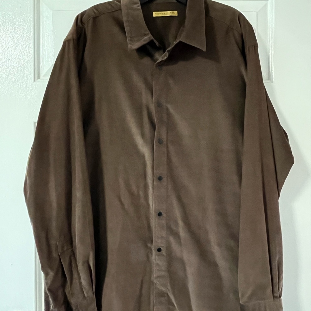 Donna Karan corduroy brown shirt/jacket